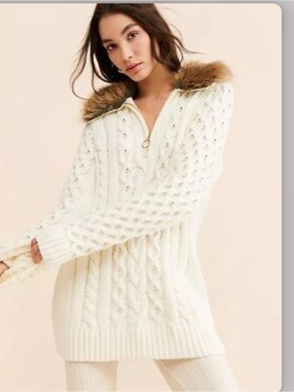 NEW SHOW ME YOU MUMU SZ XL WOMEN'S SUN VALLEY PULLOVER SWEATER